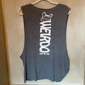 Sleeveless Weirdo Shirt One Size Fits All